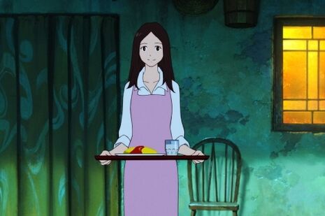 De slanke heldin van een Japanse tekenfilm is een voorbeeld voor degenen die willen afvallen